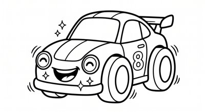 Voiture course