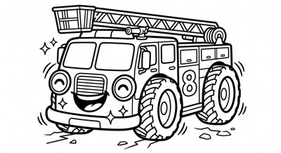 Voiture pompiers